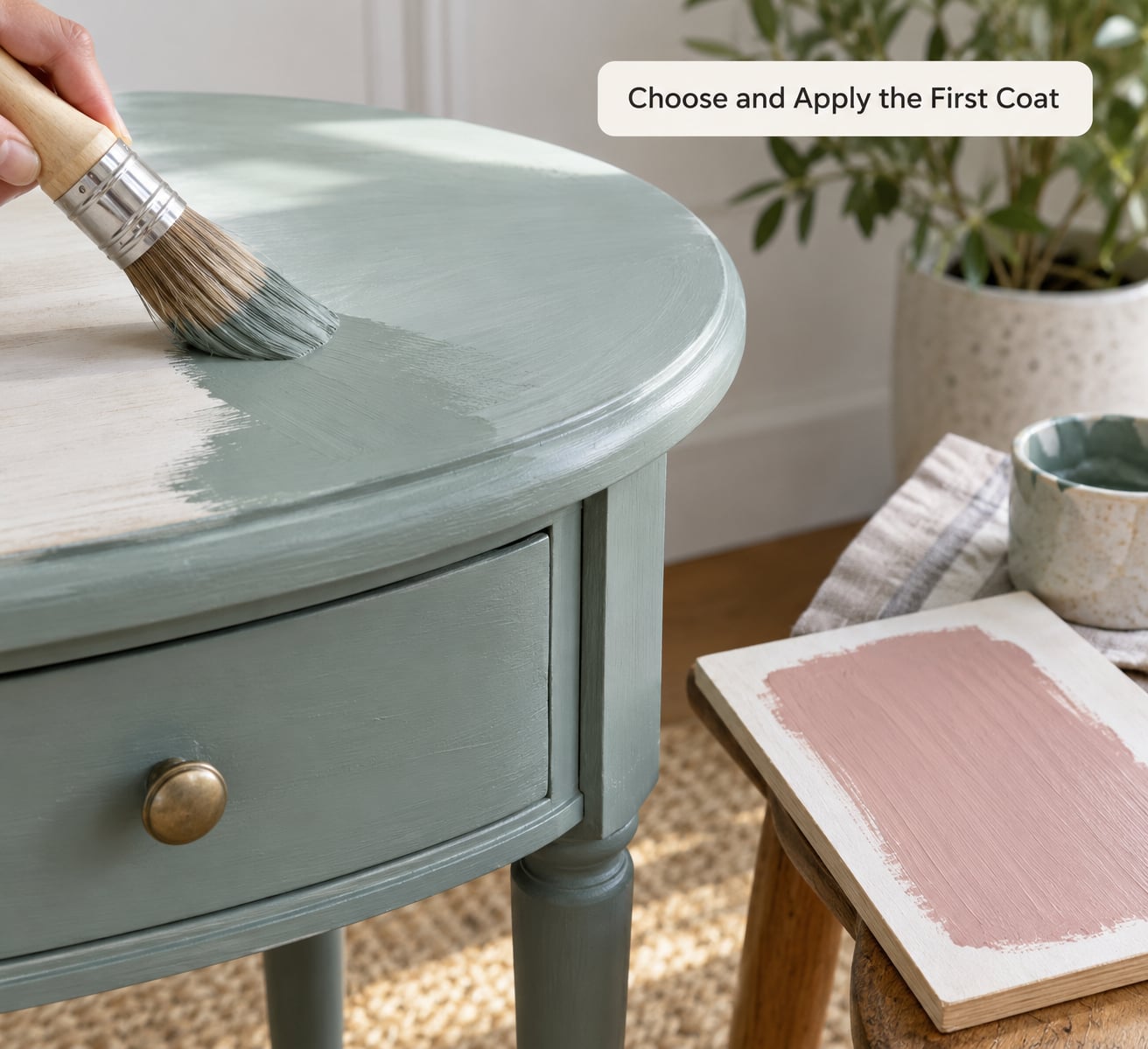 Choose and Apply the First Coat
