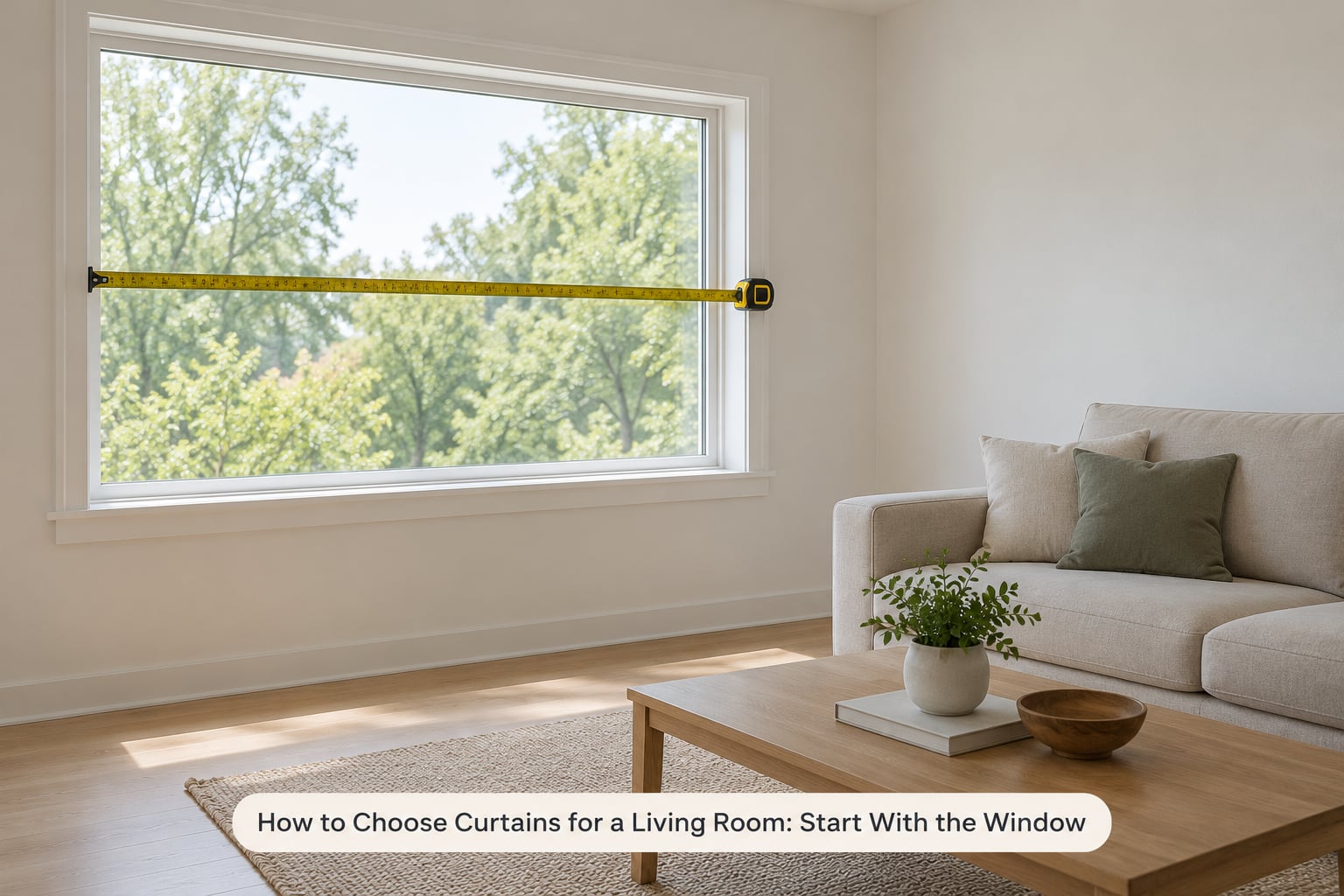 How to Choose Curtains for a Living Room: Start With the Window