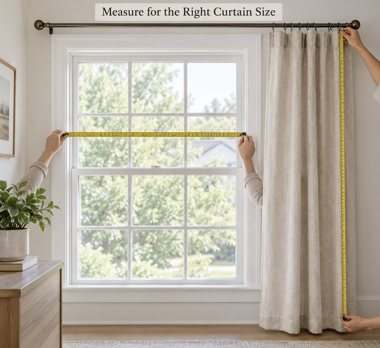 Measure for the Right Curtain Size