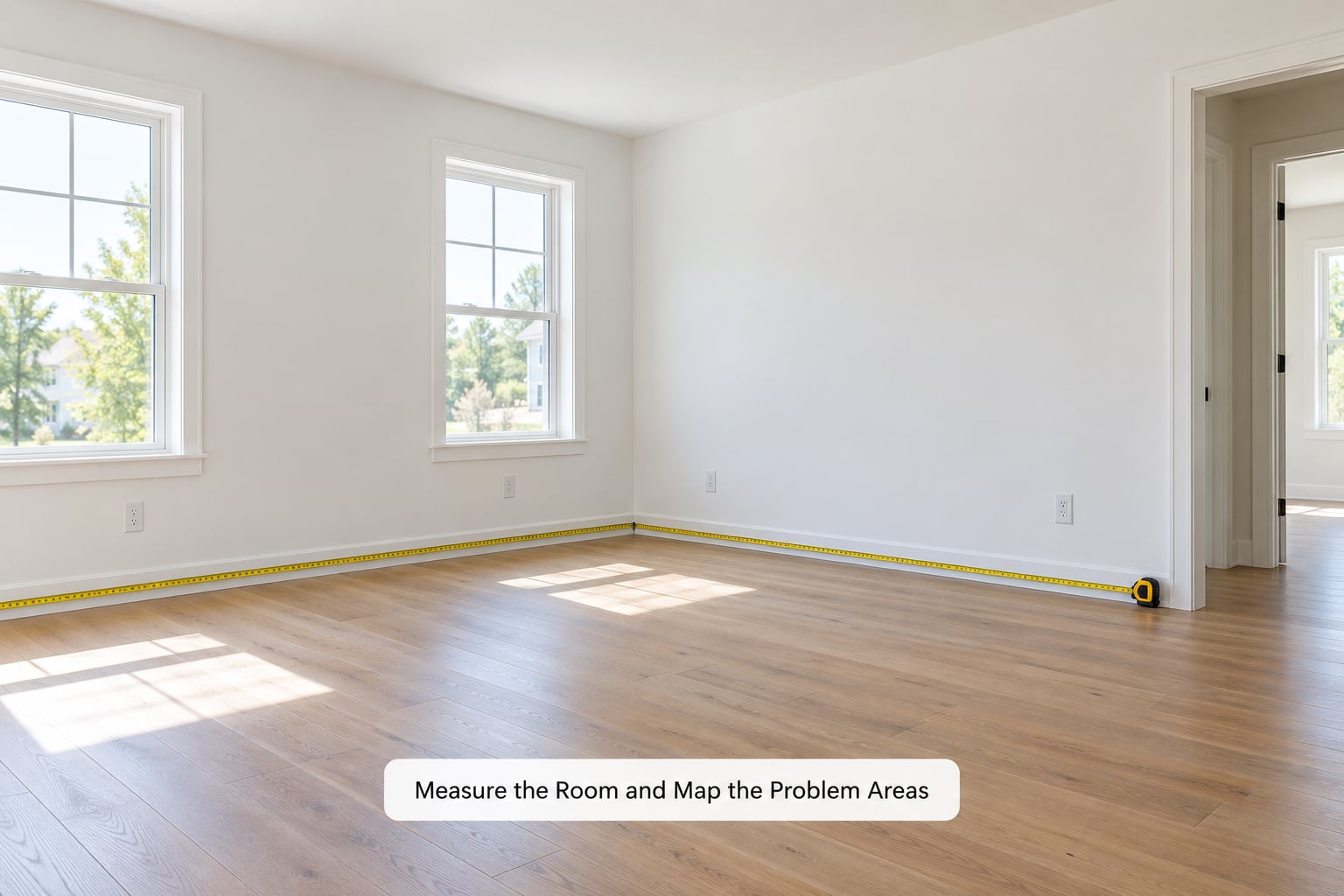 Measure the Room and Map the Problem Areas