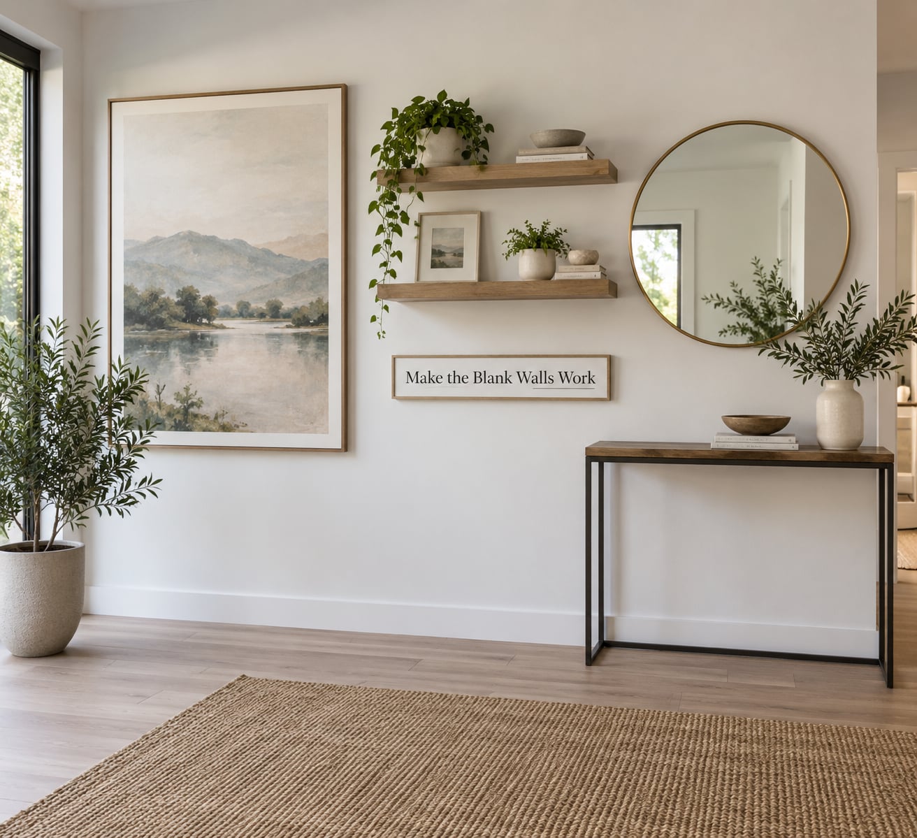 Make the Blank Walls Work