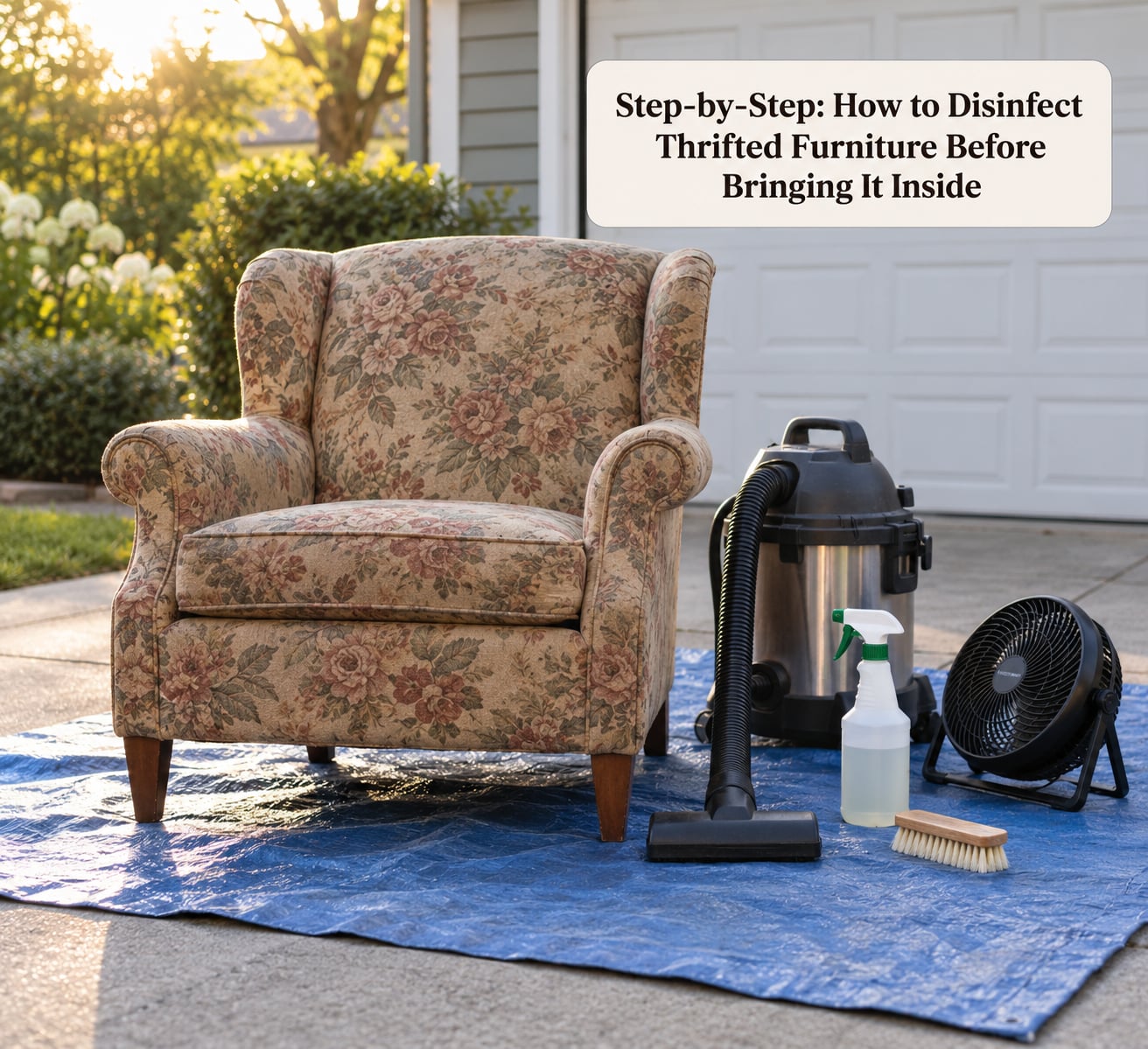 Step-by-Step: How to Disinfect Thrifted Furniture Before Bringing It Inside