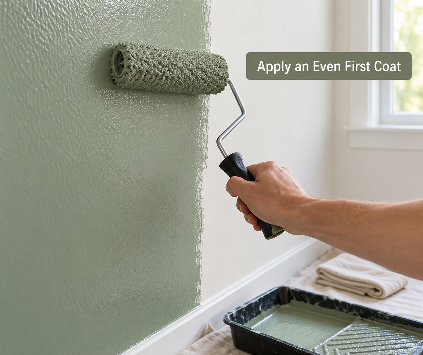 Apply an Even First Coat