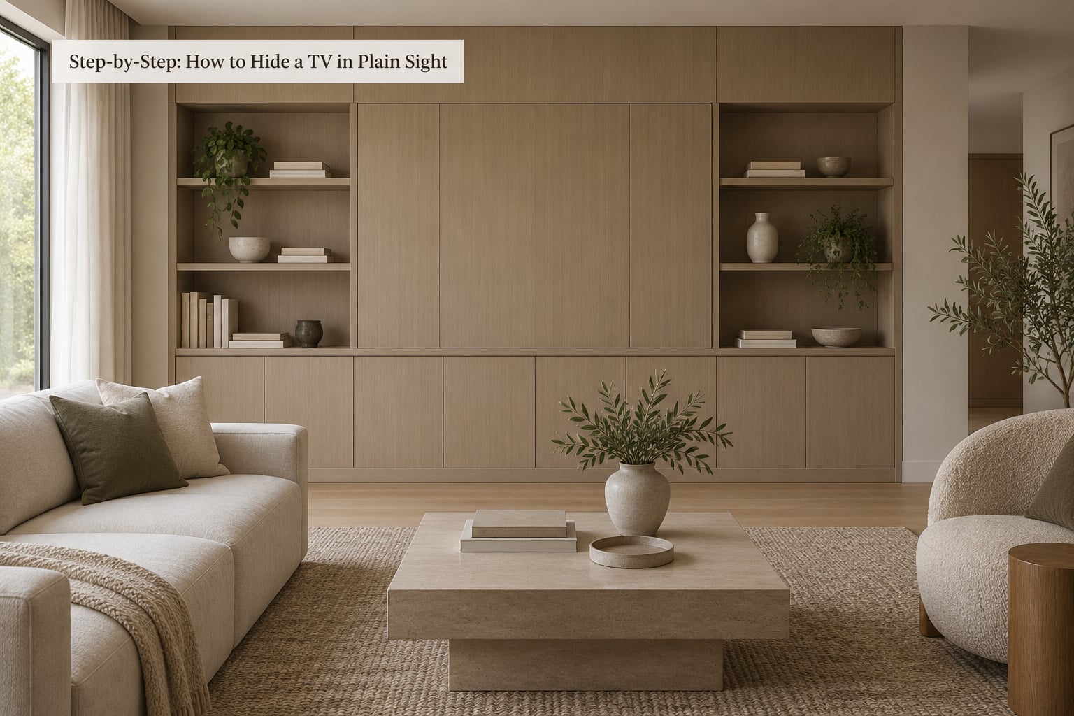 Step-by-Step: How to Hide a TV in Plain Sight