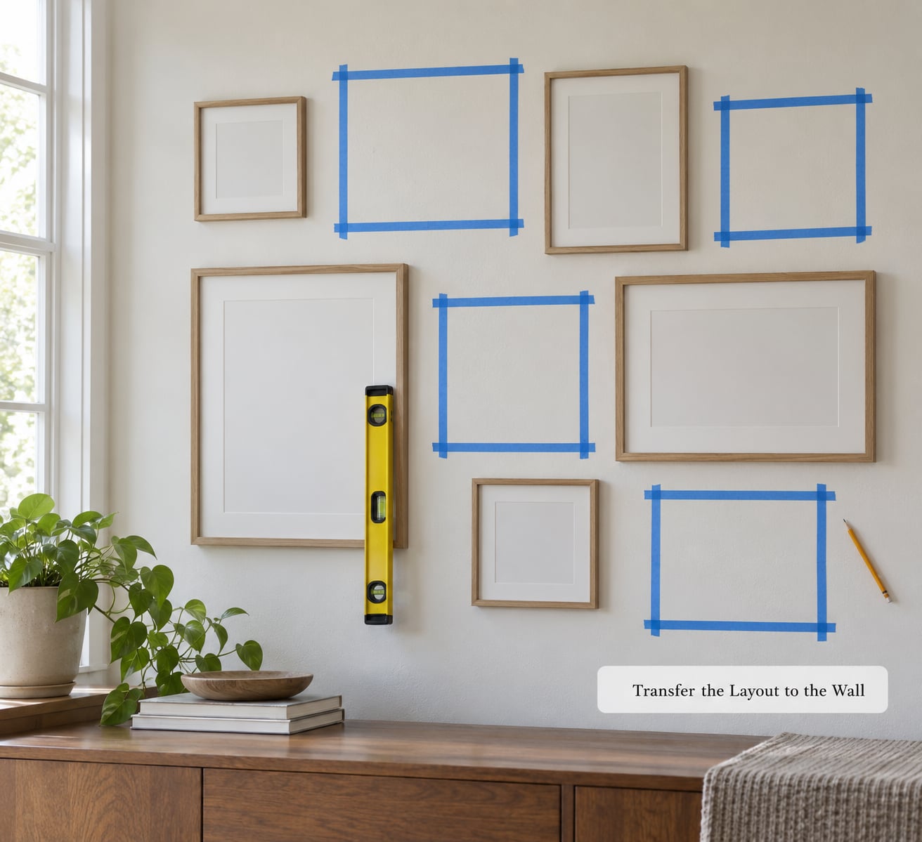 Transfer the Layout to the Wall