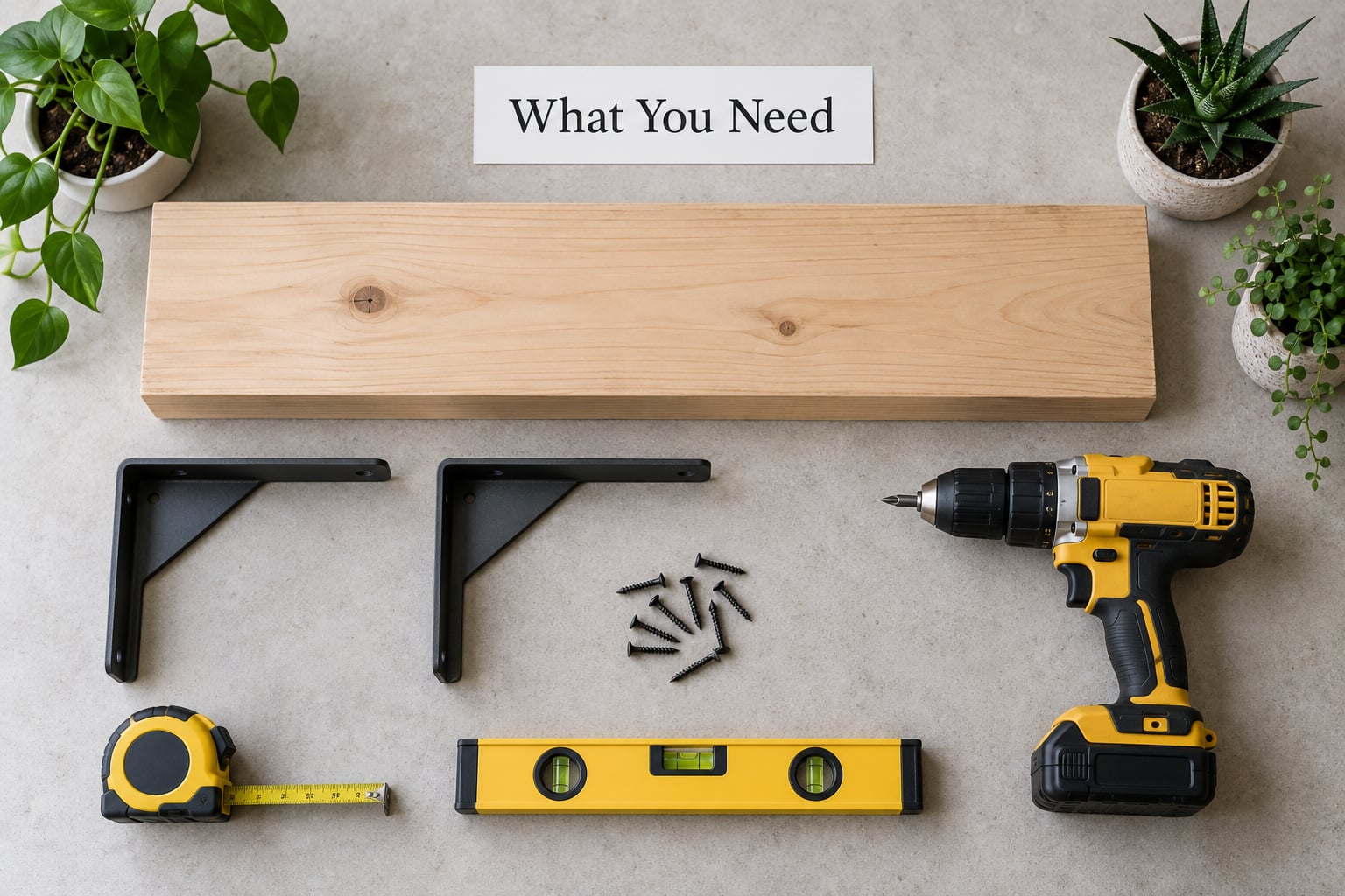 What You Need