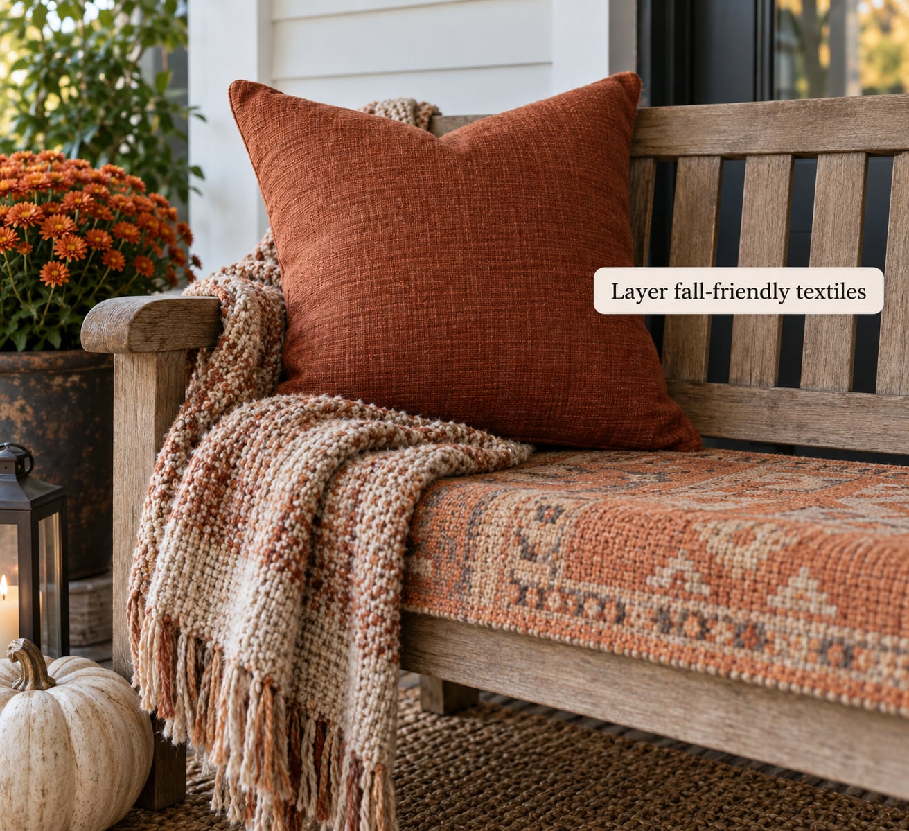 Layer fall-friendly textiles