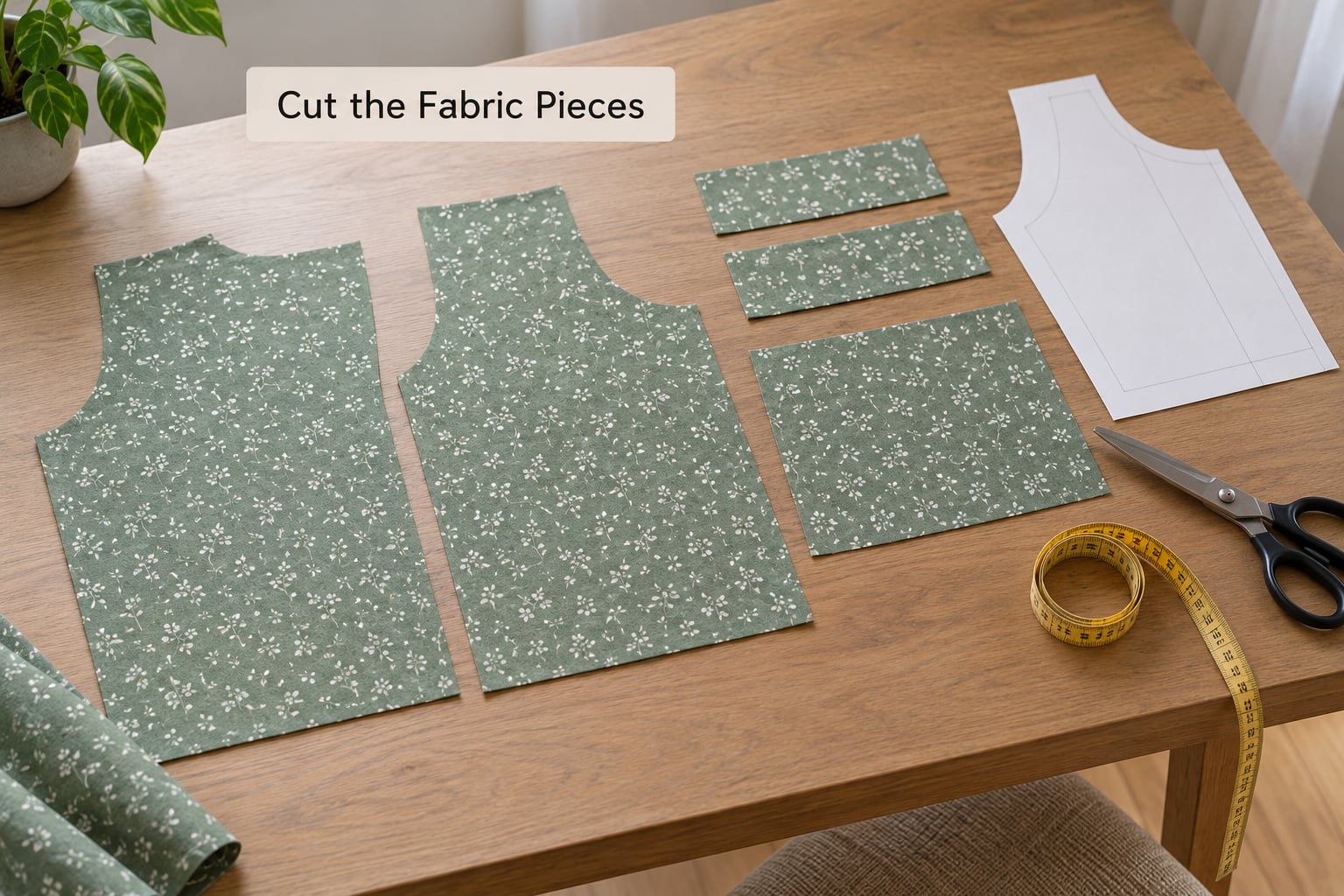 Cut the Fabric Pieces