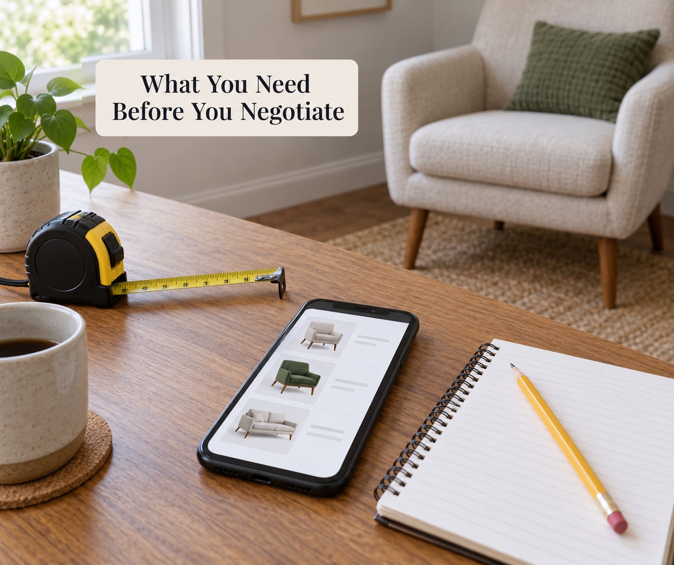 What You Need Before You Negotiate