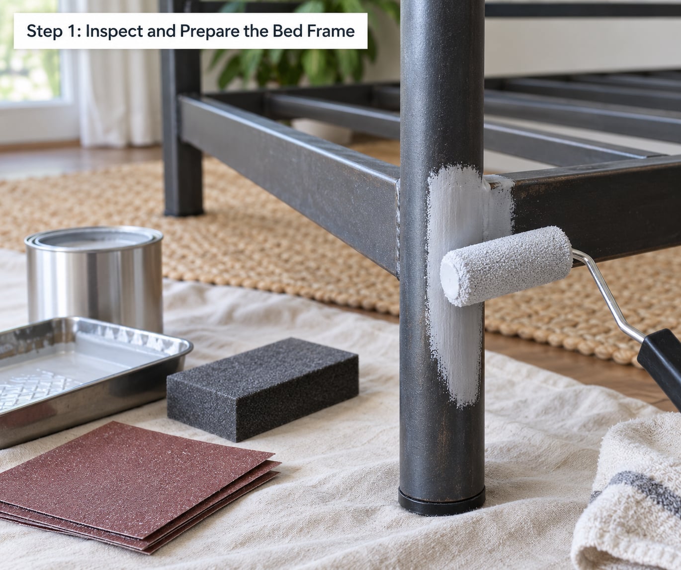 Step 1: Inspect and Prepare the Bed Frame