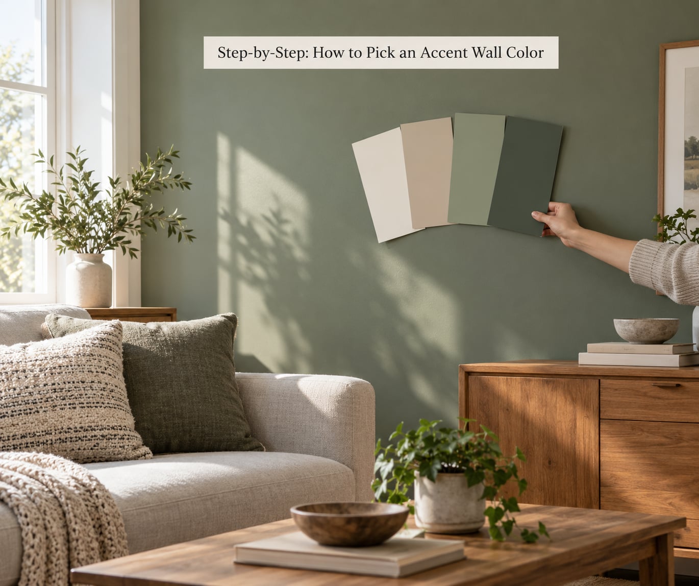 Step-by-Step: How to Pick an Accent Wall Color