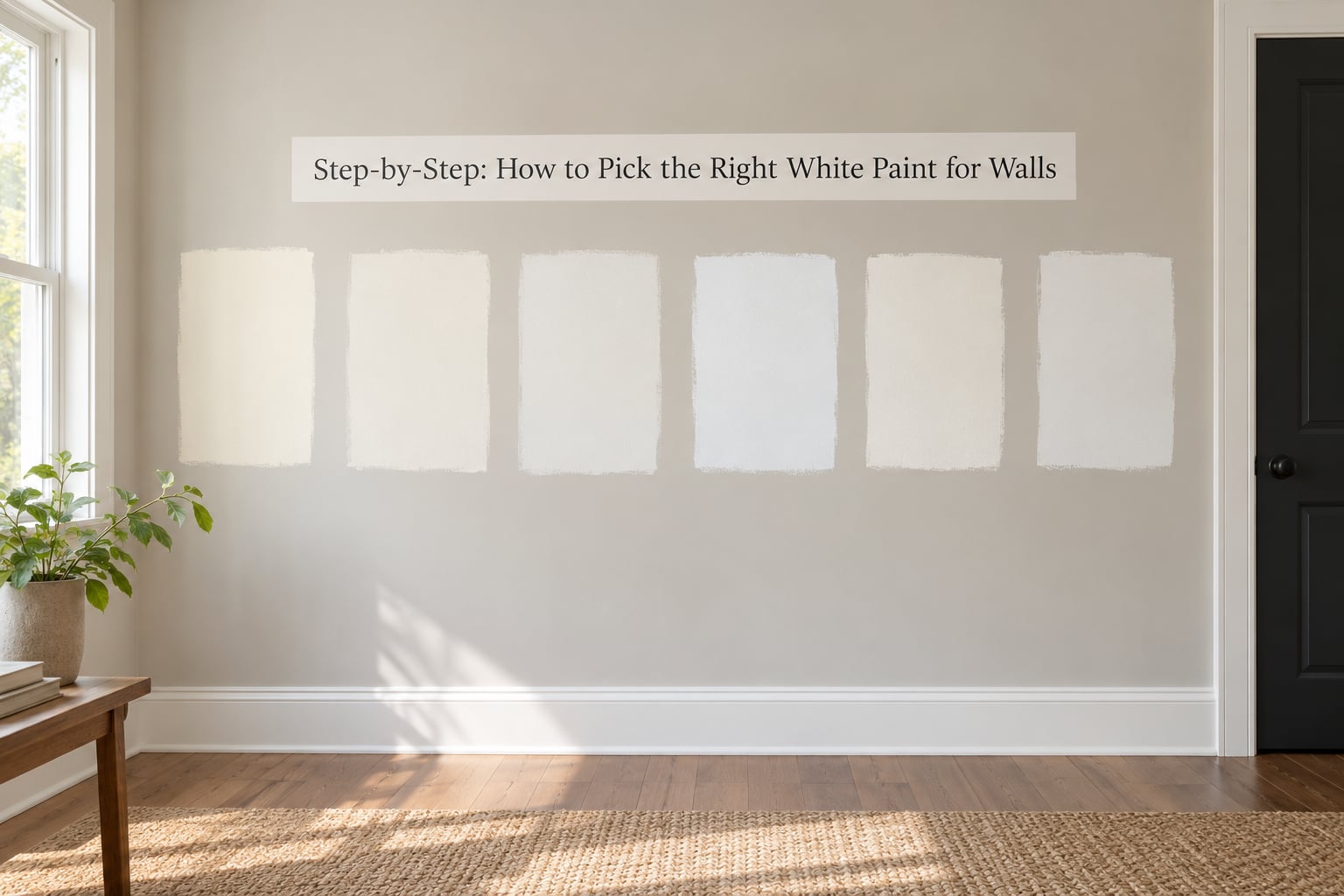 Step-by-Step: How to Pick the Right White Paint for Walls