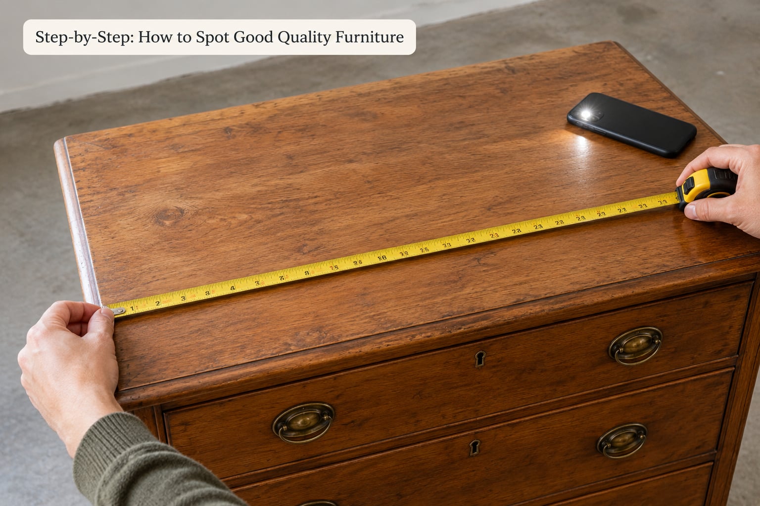Step-by-Step: How to Spot Good Quality Furniture