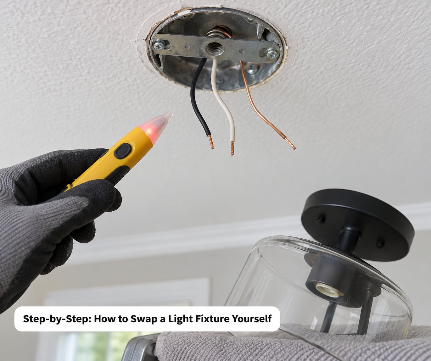 Step-by-Step: How to Swap a Light Fixture Yourself