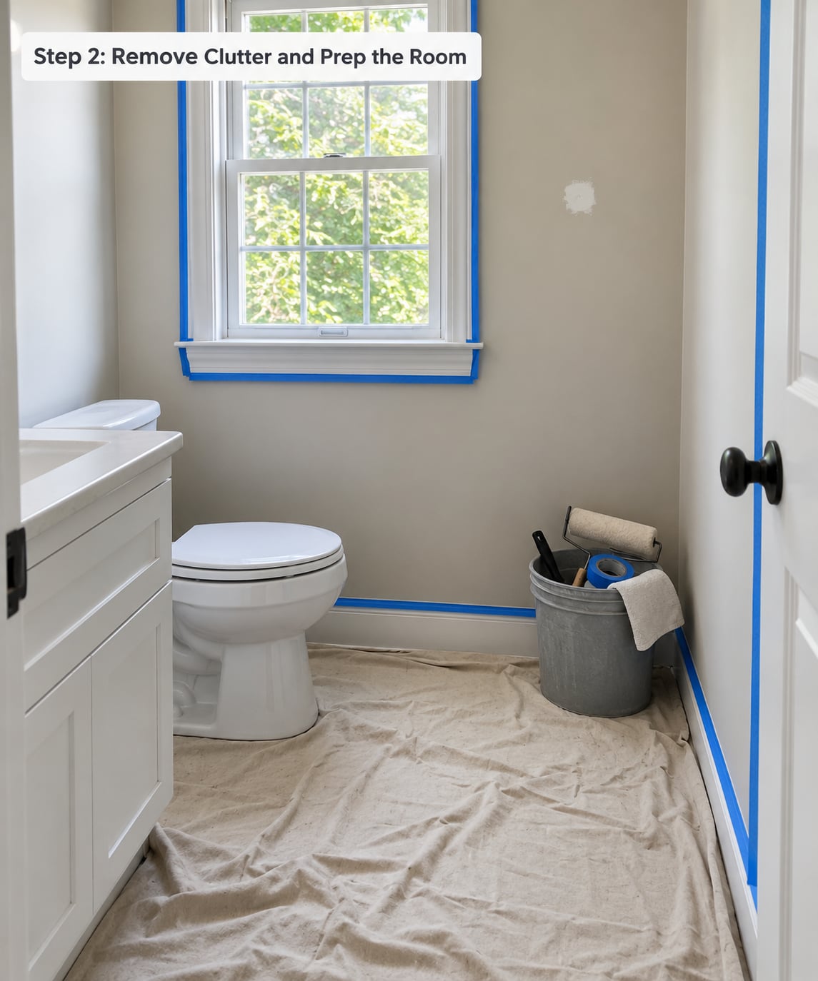 Step 2: Remove Clutter and Prep the Room