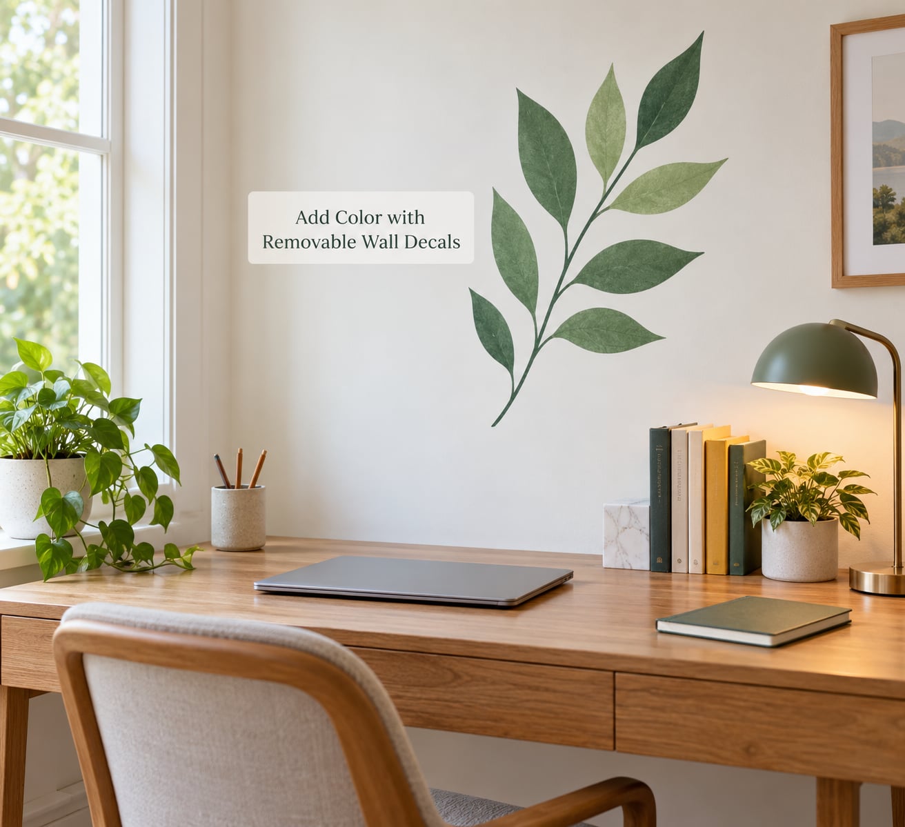 Add Color with Removable Wall Decals