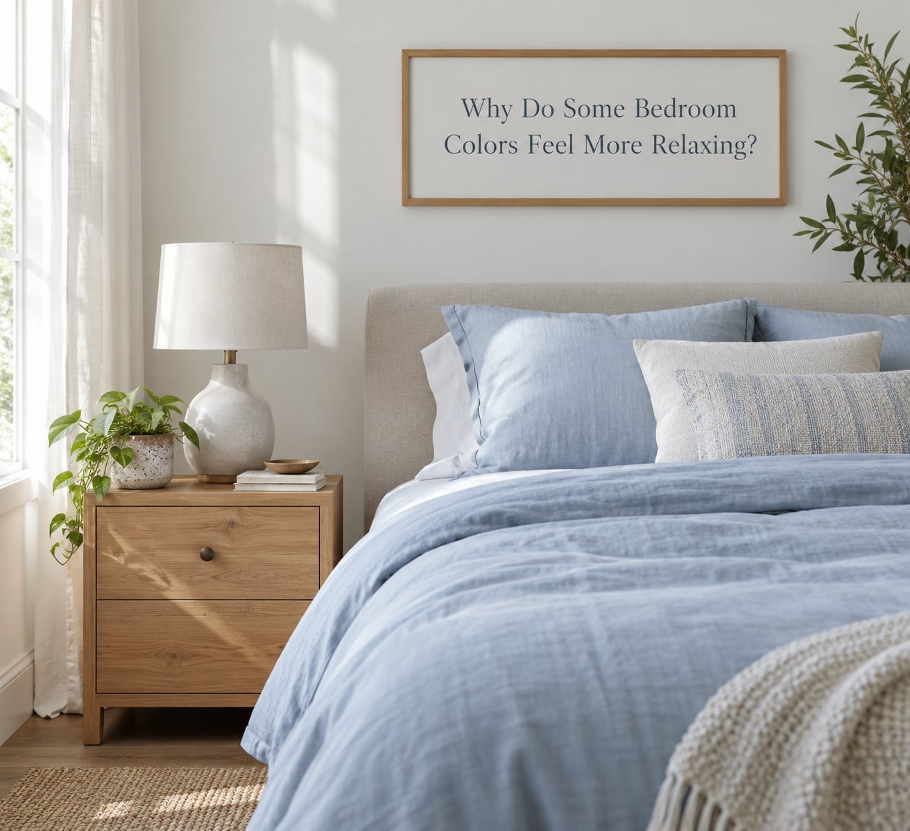 Why Do Some Bedroom Colors Feel More Relaxing?