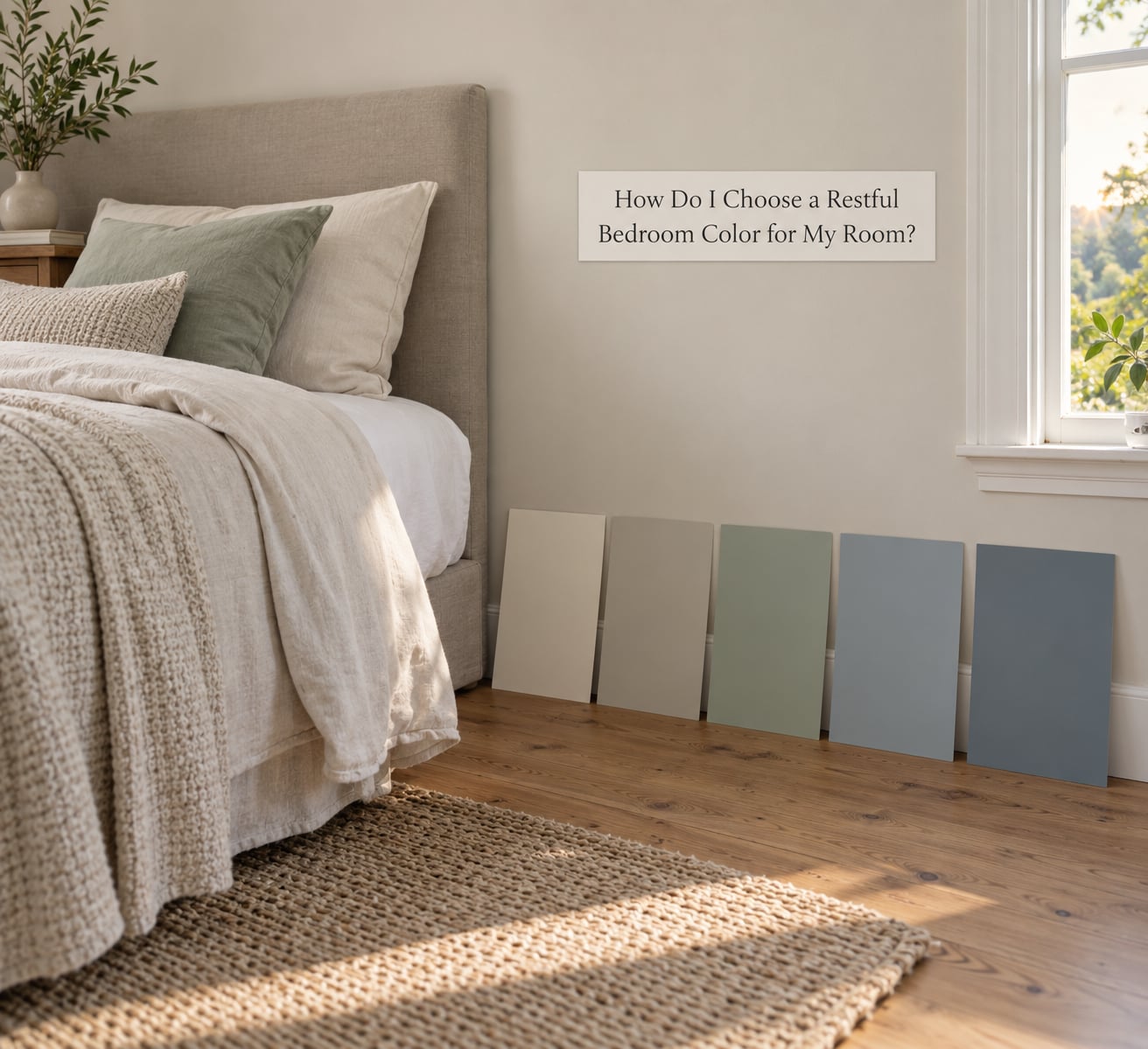 How Do I Choose a Restful Bedroom Color for My Room?